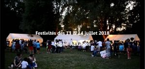 Festivités du 13 et 14 juillet 2018