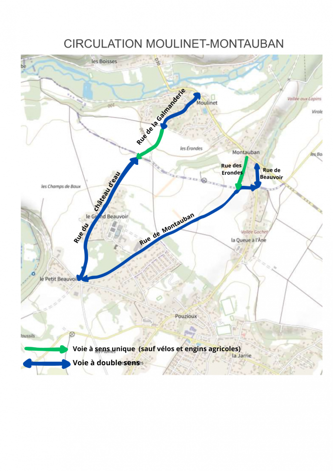 Circulation Moulinet-Montauban